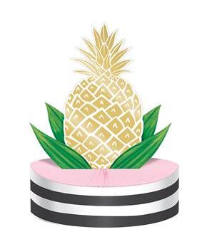 Pineapple Wedding Honeycomb Centerpiece