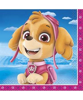 Pink Paw Patrol Beverage Napkin (16)
