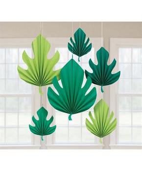 You had me at Aloha Palm Leaf Shaped Fand Decoration