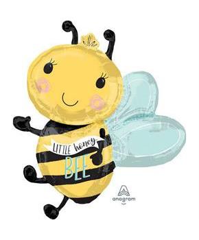30" What Will It Bee Jumbo Foil Balloon