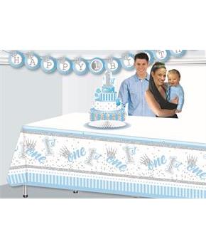 1st Birthday Blue Tablecover (1)