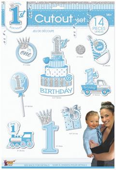1st Birthday Blue Cutout Set (14)