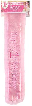 1st Birthday Pink Sash (1)
