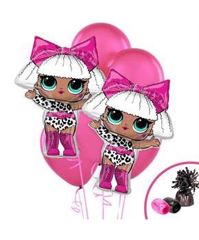 LOL Surprise Diva Jumbo Balloon Bouquet
