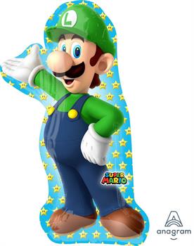 Luigi 38" Shaped Foil Jumbo Balloon
