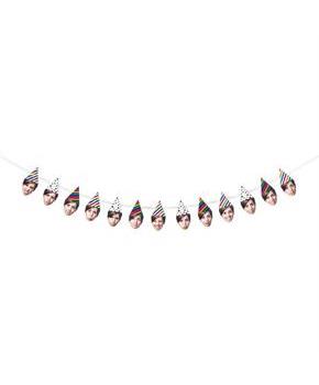 Metallic Rainbow Custome Photo Banner