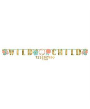 Boho Birthday Girl Jumbo Letter Banner