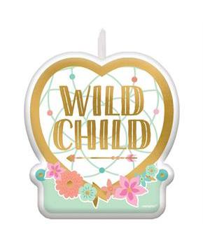 Boho Birthday Girl Birthday Candle