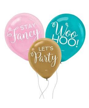 Confetti Fun Latex Balloons (15)