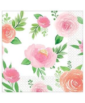 Floral Baby Beverage Napkin (16)