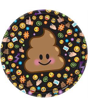LOL Smiley 7" Dessert Plates (8)