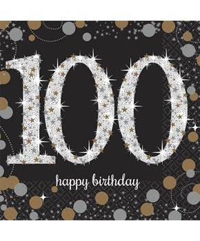 Sparkling Celebration Beverage Napkin Sparkling Celebration 100th (16)