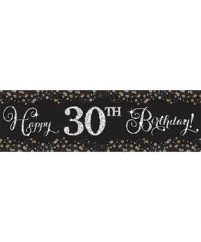 Sparkling Celebration Add-any-Age Banner Kit