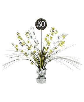 Sparkling Celebration Centerpiece Spray 50th
