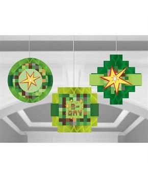 Tnt Party! Honey Comb Decorations (3)