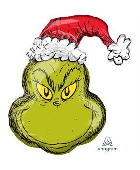 How the Grinch Stole Christmas 29" Foil Balloon (S