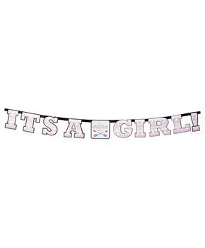 Tribal Girl "It's a GIRL" Banner