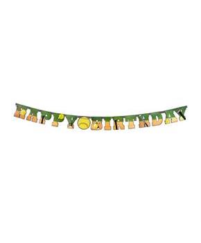 Girl's Fastpitch Softball Happy Birthday Banner