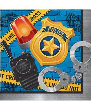 Police Party Lunch Napkin (16)