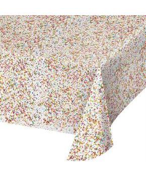 Sprinkles Plastic Tablecover 54" x 102" (1)