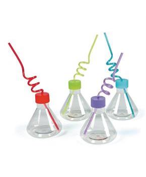 Science Party Molded Cups (8pcs). 8 OZ.