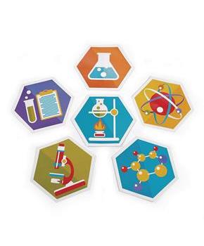 Science Party Wall Cutouts (6pcs)