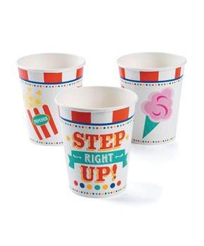 Carnival 9oz Cups (8 Pcs)
