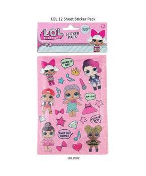 LOL Surprise Stickers (12 Sheets)