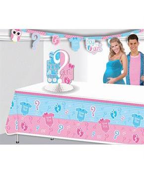 Gender Reveal Tablecover