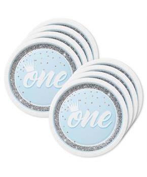 Royal Prince 1st Birthday Lunch Plates (24)