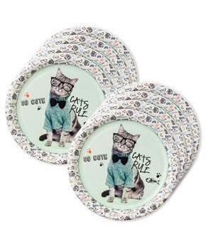 Rachael Hale Cats Rule Lunch Plates (24)