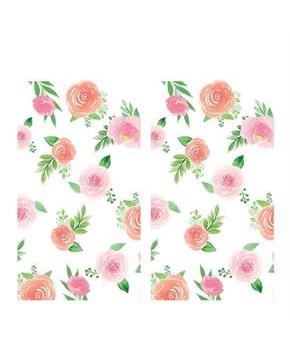 Floral Baby Paper Tablecovers (2)