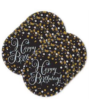 Sparkling Celebration Dessert Plates (24)