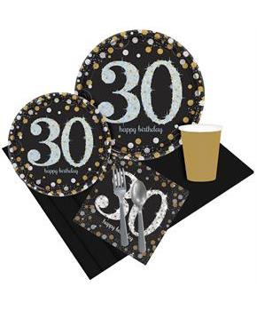 Sparkling Celebration 30th Birthday Party Pack for