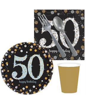 Sparkling Celebration 50th Birthday Snack Pack for