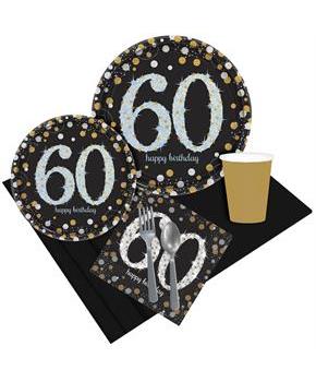 Sparkling Celebration 60th Birthday Party Pack for