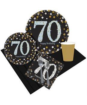 Sparkling Celebration 70th Birthday Party Pack