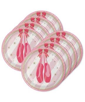 Twinkle Toes Plates 7" Dessert Plates (24)