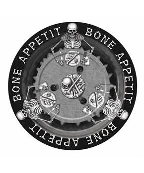 Bone Appetit 9" Lunch Plate (8)