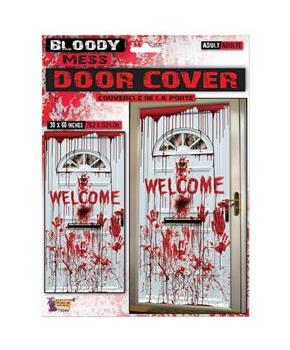 Bloody Mess "Welcome" Door Cover