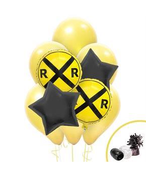 Railroad Crossing Balloon Bouquet