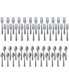 Forks & Spoons - Silver (24 Each)
