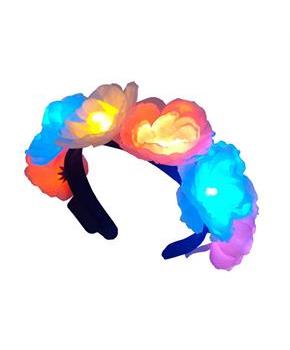 Flashing Flower Headband