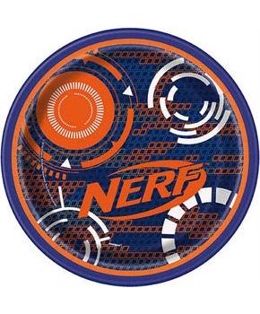 8 Nerf Party! 7" Dessert Plate (8)