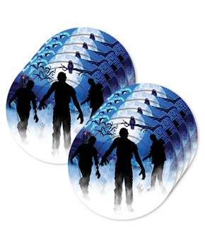 Zombie Party Decor Lunch Plates (24)