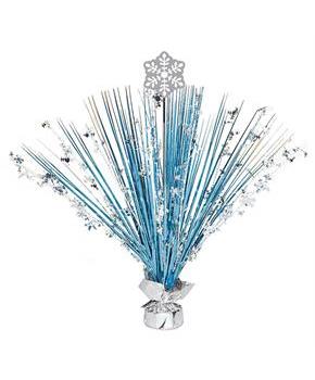 Snowflake Foil Spray Centerpiece (1)