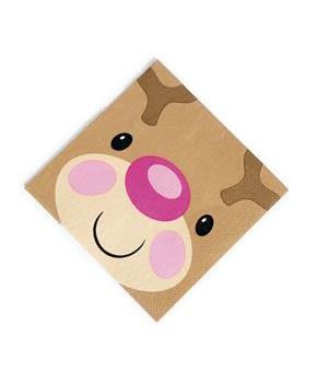 Cheery Christmas Beverage Napkins (16)