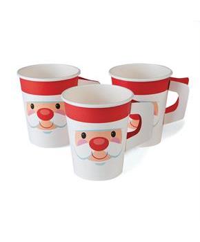 Cheery Christmas 9oz. Cup with Handles (8)