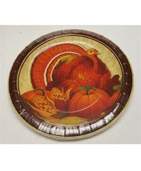 Thanksgiving 9" Lunch Plate (8)