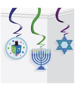 Chanukah 30" String Decorations